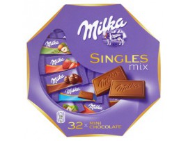 Milka Singles mix конфеты ассорти из молочного шоколада 147 г